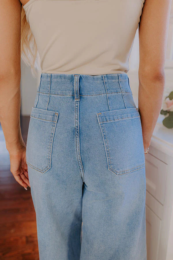 The Wendy High Waist Wide Leg Jean