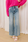 JUDY BLUE Mackenzie High Waist Wide Leg Jean