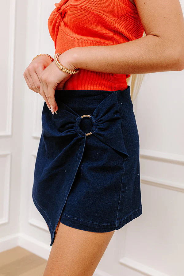 The Angela High Waist Skort