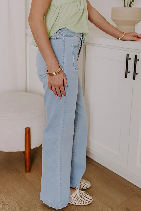 The Eloise High Waist Wide Leg Jean