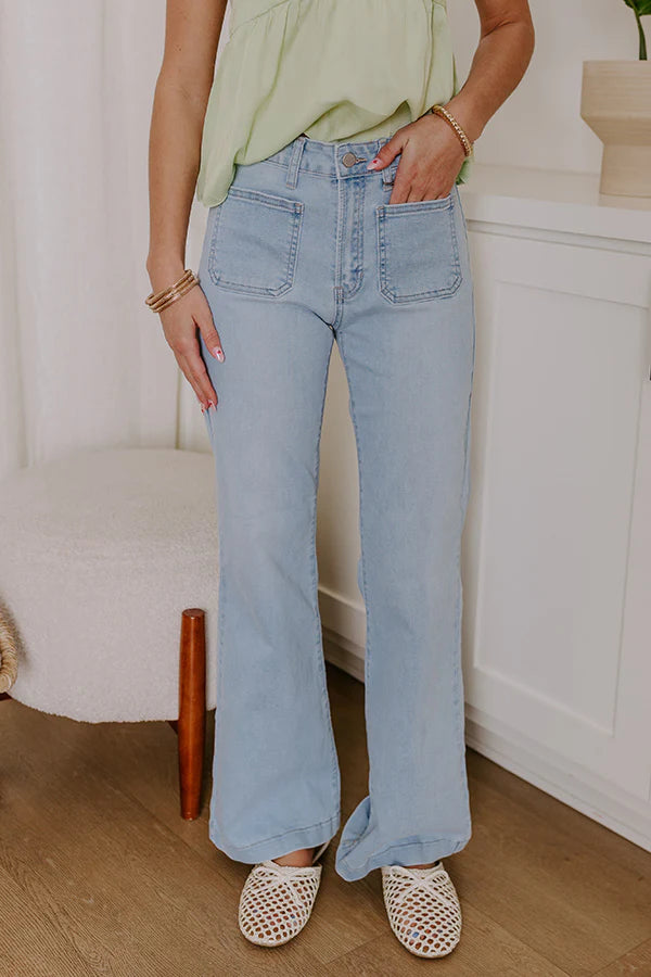 The Eloise High Waist Wide Leg Jean