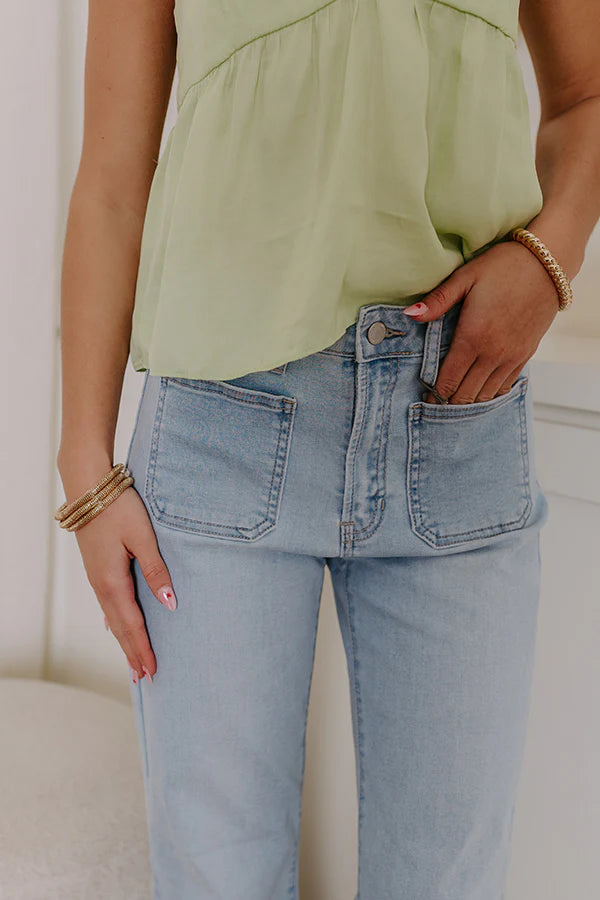 The Eloise High Waist Wide Leg Jean